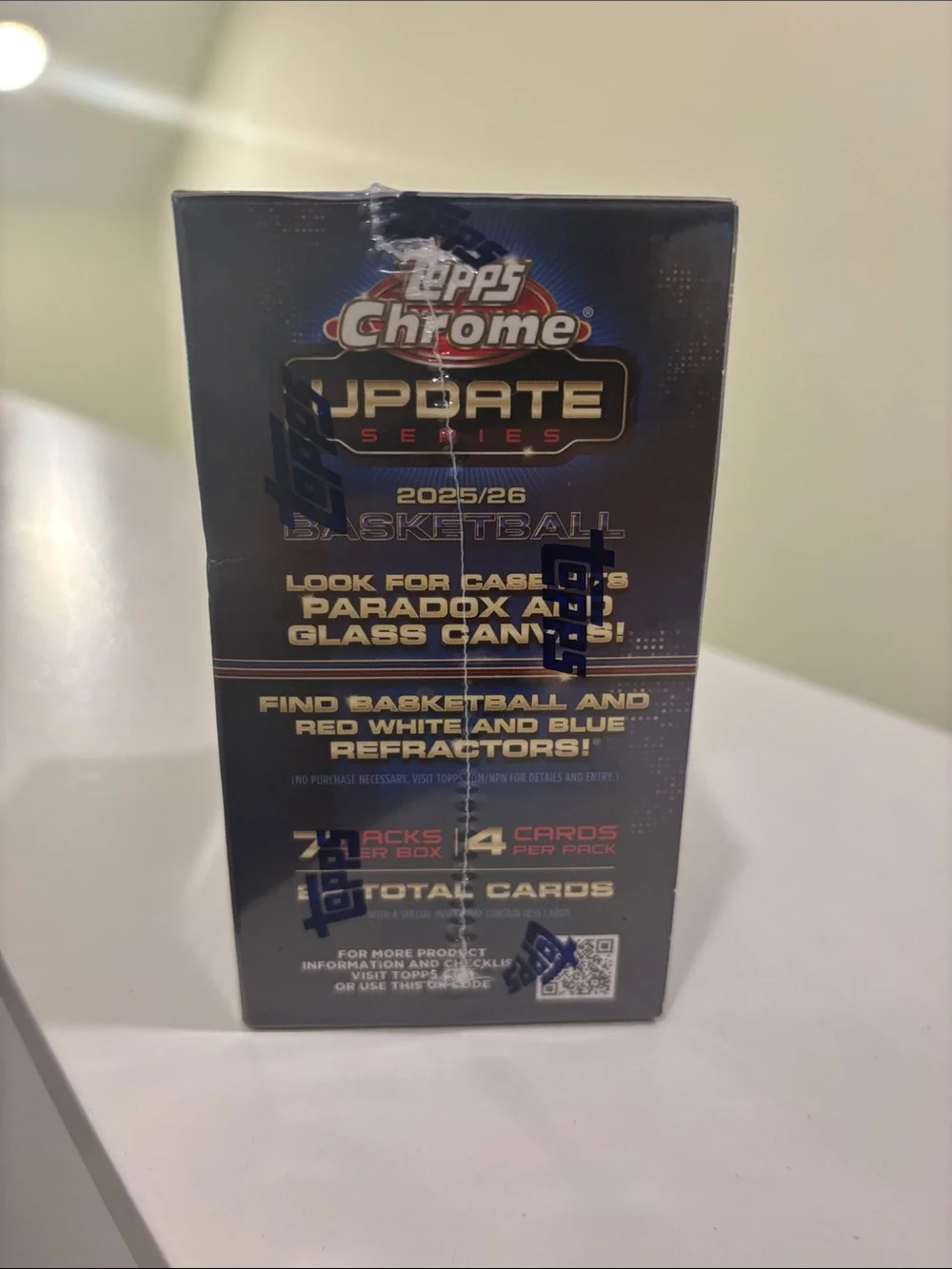 NBA 2025/26 Topps Chrome Update Factory Sealed
